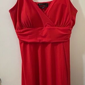 Nicole Benisti Signature Collection Red Dress Size Large